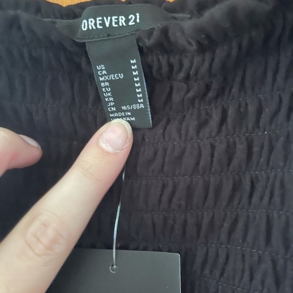 Forever 21 Black BodySuit - Picture 2 of 4